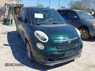 2014 FIAT 500L Easy with VIN ZFBCFABH4EZ005079, listed as a IAAI auction lot 41674028 with 95,407 mi miles and . Bid and sale history available at DreamBid. Image 6.