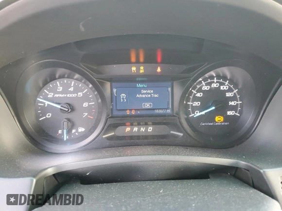 2015 Ford Utility Police Interceptor with VIN 1FM5K8AR8FGA78467, listed as a Copart auction lot 43581655 with 183,077 mi miles and Salvage Title. Bid and sale history available at carsss.com. Image 9.