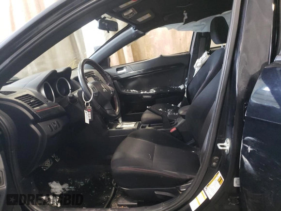 2017 Mitsubishi Lancer ES with VIN JA32U2FU1HU607868, listed as a Copart auction lot 44959803 with 51,582 mi miles and Salvage Title. Bid and sale history available at carsss.com. Image 7.