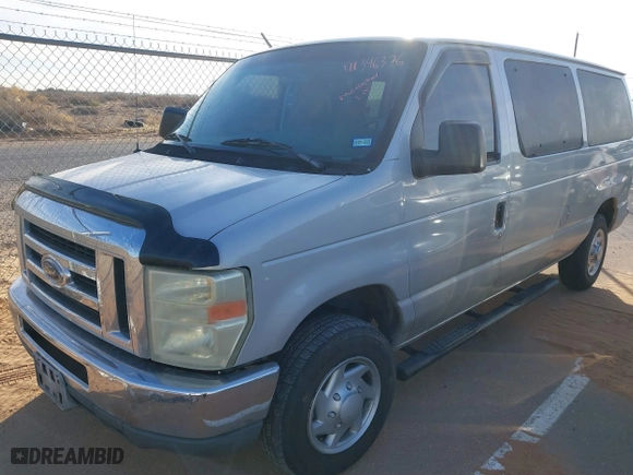 2008 Ford Econoline Wagon XL with VIN 1FMNE11L38DA37405, listed as a IAAI auction lot 41346376 with 167,699 mi miles. Bid and sale history available at carsss.com. Image 17.