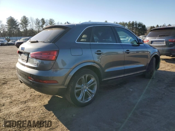 2018 Audi Q3 Premium Plus with VIN WA1JCCFS0JR004062, listed as a Copart auction lot 48510765 with 44,158 mi miles and Salvage Title. Bid and sale history available at carsss.com. Image 3.