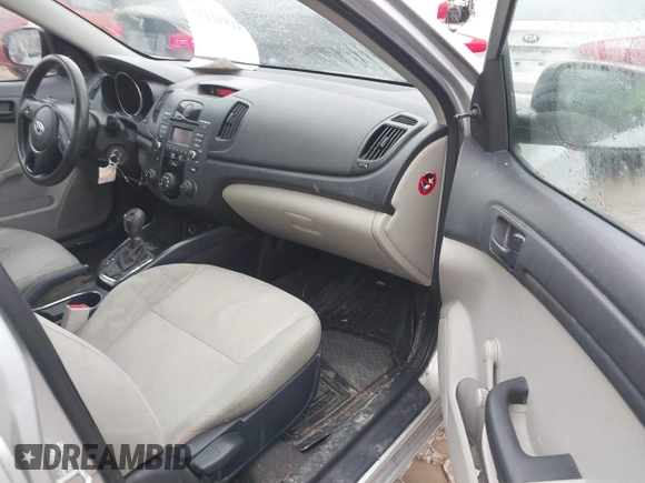 2012 Kia Forte LX with VIN KNAFT4A23C5506564, listed as a IAAI auction lot 41992435 with 155,372 mi miles. Bid and sale history available at carsss.com. Image 5.