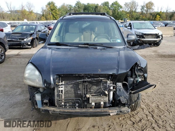 2008 Hyundai Tucson SE with VIN KM8JN72D08U897884, listed as a Copart auction lot 73511044 with 149,987 mi miles and Salvage Title. Bid and sale history available at carsss.com. Image 5.