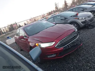 2017 Ford Fusion Energi SE with VIN 3FA6P0PU3HR277659, listed as a IAAI auction lot 41297011 with 119,244 mi miles. Bid and sale history available at carsss.com. Image 1.