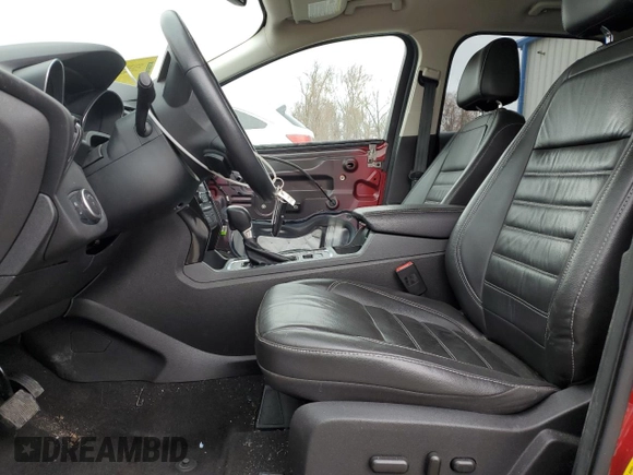 2017 Ford Escape Titanium with VIN 1FMCU0J93HUE83465, listed as a Copart auction lot 53340915 with 44,973 mi miles and Salvage Title. Bid and sale history available at DreamBid. Image 7.