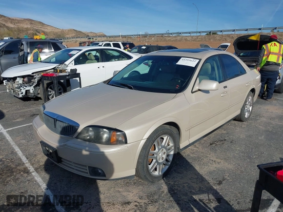 2003 Lincoln LS Sport with VIN 1LNHM87A93Y672323, listed as a IAAI auction lot 41593612 with 143,363 mi miles. Bid and sale history available at carsss.com. Image 2.