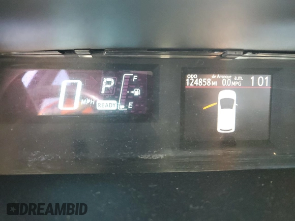 2014 Toyota Prius One with VIN JTDKDTB37E1567944, listed as a Copart auction lot 52772375 with 124,858 mi miles and Salvage Title. Bid and sale history available at DreamBid. Image 9.