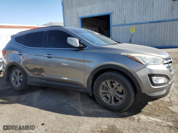 2014 Hyundai Santa Fe Sport with VIN 5XYZU3LB6EG210467, listed as a Copart auction lot 44741725 with 103,455 mi miles and Salvage Title. Bid and sale history available at carsss.com. Image 4.