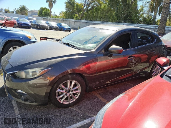 2016 Mazda 3 i Touring with VIN JM1BM1L72G1335650, listed as a Copart auction lot 47952305 with 94,466 mi miles and Clean Title. Bid and sale history available at DreamBid. Image 1.