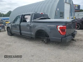 2021 Ford F-150 XL z VIN 1FTEW1EPXMFA72777, wystawiony jako Copart lot #58859095 z przebiegiem Nie podano mil oraz Szkoda całkowita • Salvage title. Historia ofert i sprzedaży dostępna na DreamBid. Obrazek 2.