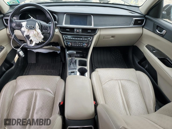 2017 Kia Optima Hybrid EX with VIN KNAGU4LE4H5012990, listed as a Copart auction lot 64192674 with 0 mi miles and Salvage Title. Bid and sale history available at carsss.com. Image 8.