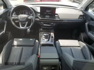 2023 Audi Q5 S line Premium Plus with VIN WA1E2AFY4P2081757, listed as a Copart auction lot 62160445 with 17,676 mi miles and Salvage title. Bid and sale history available at DreamBid. Image 8.