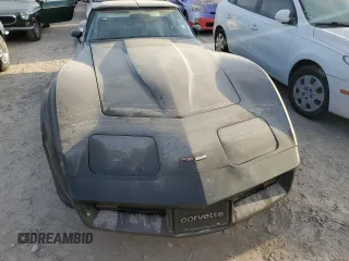 1981 Chevrolet Corvette with VIN 1G1AY8763B5103059, listed as a Copart auction lot 75293044 with 91,784 mi miles and Salvage Title. Bid and sale history available at carsss.com. Image 5.