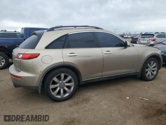 2003 Infiniti FX Options with VIN JNRBS08W83X404722, listed as a Copart auction lot 55863955 with 215,432 mi miles and Clean Title. Bid and sale history available at DreamBid. Image 3.