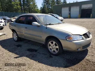 2006 Nissan Sentra S with VIN 3N1CB51D76L523388, listed as a Copart auction lot 53747575 with 156,710 mi miles and Salvage Title. Bid and sale history available at DreamBid. Image 4.
