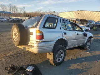 2000 Honda Passport LX with VIN 4S6CK58W7Y4416423, listed as a Copart auction lot 87708165 with 0 mi miles and Salvage Title. Bid and sale history available at carsss.com. Image 3.