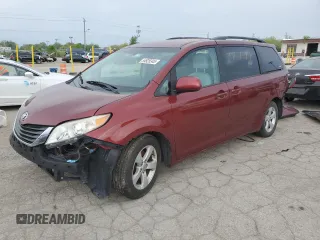 2011 Toyota Sienna LE AAS with VIN 5TDKK3DC1BS093586, listed as a Copart auction lot 54926345 with Not provided miles and Salvage title. Bid and sale history available at DreamBid. Image 1.