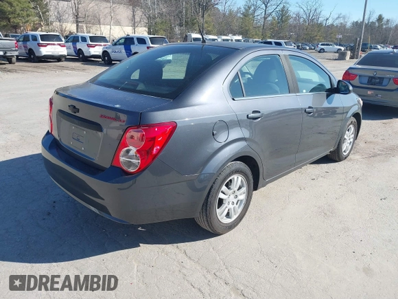 2013 Chevrolet Sonic LT with VIN 1G1JC5SG5D4135971, listed as a IAAI auction lot 41762168 with 140,493 mi miles and . Bid and sale history available at DreamBid. Image 4.