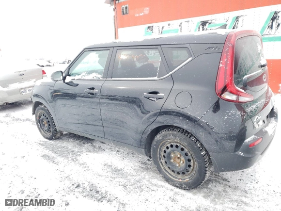 2021 Kia Soul EX with VIN KNDJ33AU4M7140354, listed as a Copart auction lot 87599095 with 96,471 mi miles and Salvage Title. Bid and sale history available at carsss.com. Image 2.