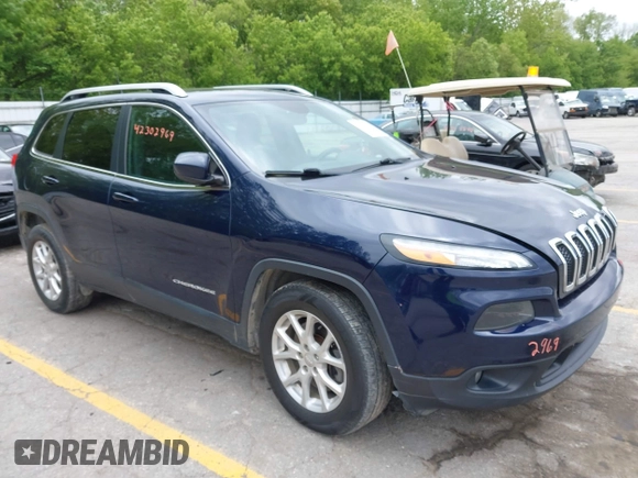 2016 Jeep Cherokee Latitude z VIN 1C4PJMCB2GW145287, wystawiony jako IAAI lot #42302969 z przebiegiem 124 974 mil mil oraz . Historia ofert i sprzedaży dostępna na DreamBid. Obrazek 1.