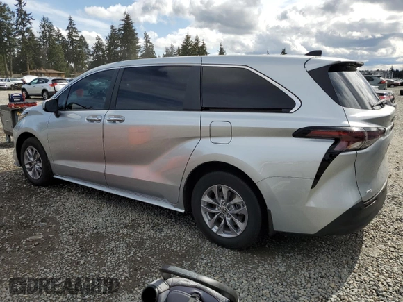 2023 Toyota Sienna XLE with VIN 5TDYSKFC8PS077927, listed as a Copart auction lot 49359515 with 34,718 mi miles and Salvage Title. Bid and sale history available at carsss.com. Image 2.