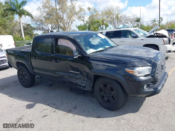 2021 Toyota Tacoma 2WD SR5 with VIN 3TMAZ5CN7MM145845, listed as a IAAI auction lot 41560463 with 105,492 mi miles. Bid and sale history available at carsss.com. Image 13.