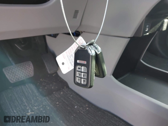 2022 Honda Odyssey EX-L with VIN 5FNRL6H75NB049044, listed as a IAAI auction lot 42010441 with 29,824 mi miles and . Bid and sale history available at DreamBid. Image 11.