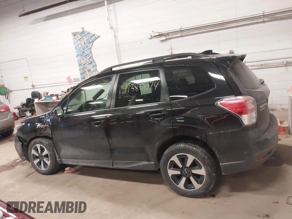 2018 Subaru Forester Premium with VIN JF2SJAGC5JH591930, listed as a IAAI auction lot 41380074 with 79,637 mi miles. Bid and sale history available at carsss.com. Image 14.