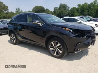 2019 Lexus NX 300h with VIN JTJBJRBZ3K2104833, listed as a Copart auction lot 60266395 with 109,030 mi miles and Salvage title. Bid and sale history available at DreamBid. Image 4.