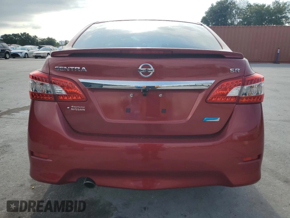 2014 Nissan Sentra SV with VIN 3N1AB7AP7EY310035, listed as a Copart auction lot 61749305 with 93,983 mi miles and Salvage title. Bid and sale history available at DreamBid. Image 6.