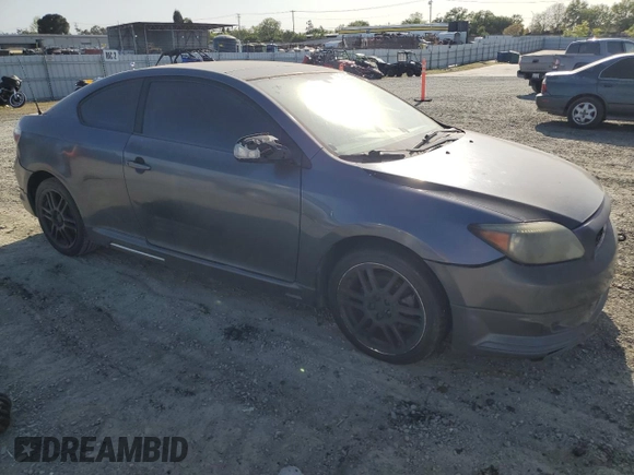 2008 Scion tC Spec with VIN JTKDE167580273162, listed as a Copart auction lot 51647585 with 115,461 mi miles and Salvage Title. Bid and sale history available at carsss.com. Image 4.