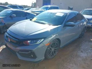 2021 Honda Civic Hatchback Sport with VIN SHHFK7H48MU209500, listed as a IAAI auction lot 41323691 with 81,776 mi miles. Bid and sale history available at carsss.com. Image 17.