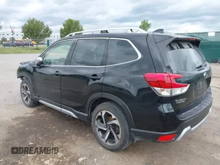 2023 Subaru Forester Touring with VIN JF2SKARC4PH485522, listed as a IAAI auction lot 42544425 with 38,872 mi miles and . Bid and sale history available at DreamBid. Image 3.