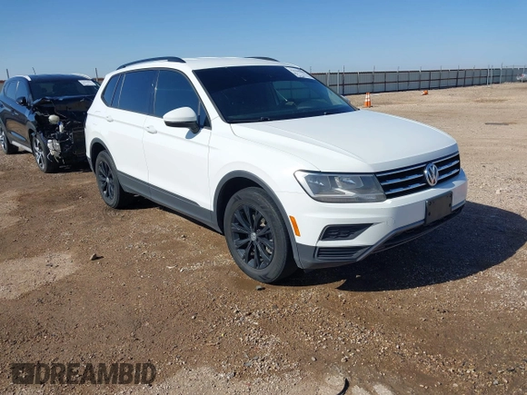 2018 Volkswagen Tiguan S with VIN 3VV0B7AX8JM076693, listed as a IAAI auction lot 42044886 with 109,660 mi miles and . Bid and sale history available at DreamBid. Image 1.
