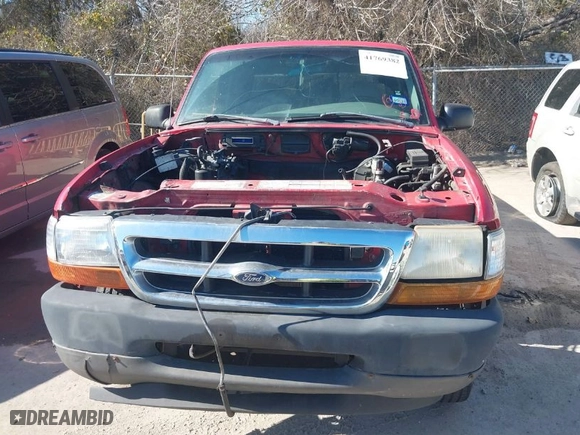 1998 Ford Ranger XL with VIN 1FTYR14X3WPB06643, listed as a IAAI auction lot 41769382 with 196,972 mi miles. Bid and sale history available at carsss.com. Image 6.