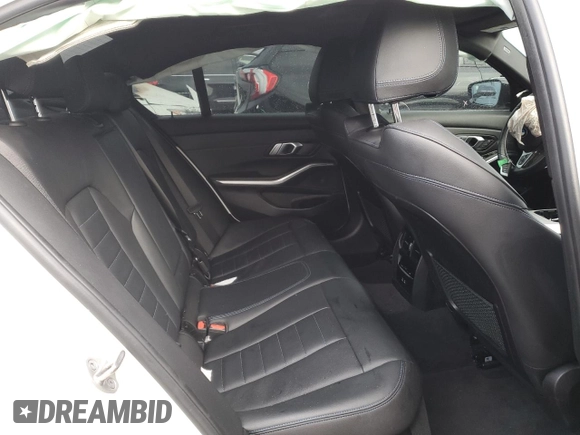 2021 BMW 3 Series M340i xDrive with VIN 3MW5U9J08M8B49696, listed as a Copart auction lot 81893474 with 0 mi miles and Salvage Title. Bid and sale history available at carsss.com. Image 10.