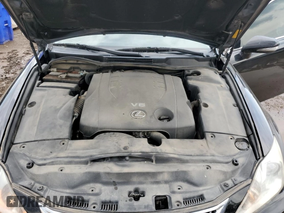 2009 Lexus IS 250 with VIN JTHCK262295035861, listed as a Copart auction lot 58619555 with 207,886 mi miles and Clean title. Bid and sale history available at DreamBid. Image 11.