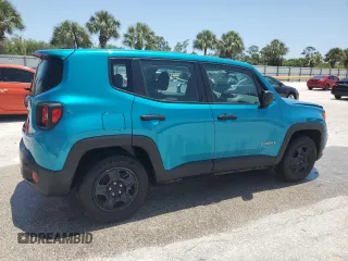 2020 Jeep Renegade Sport with VIN ZACNJAAB3LPL24841, listed as a Copart auction lot 51228995 with 66,967 mi miles and Salvage title. Bid and sale history available at DreamBid. Image 3.
