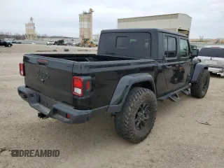 2022 Jeep Gladiator Sport S z VIN 1C6HJTAG8NL125550, wystawiony jako Copart lot #50255805 z przebiegiem Nie podano mil oraz Szkoda całkowita • Salvage title. Historia ofert i sprzedaży dostępna na DreamBid. Obrazek 3.