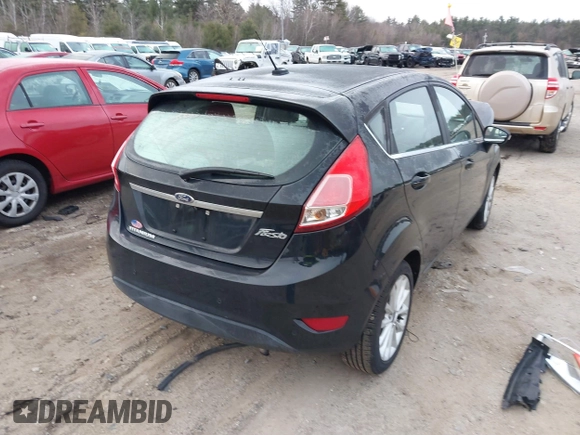 2017 Ford Fiesta Titanium with VIN 3FADP4FJ6HM112434, listed as a IAAI auction lot 41803424 with Not Provided miles and . Bid and sale history available at DreamBid. Image 4.