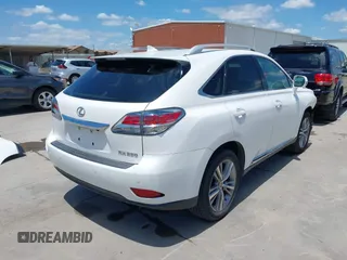 2015 Lexus RX 350 with VIN 2T2ZK1BA3FC163118, listed as a IAAI auction lot 42452262 with 67,432 mi miles and . Bid and sale history available at DreamBid. Image 4.