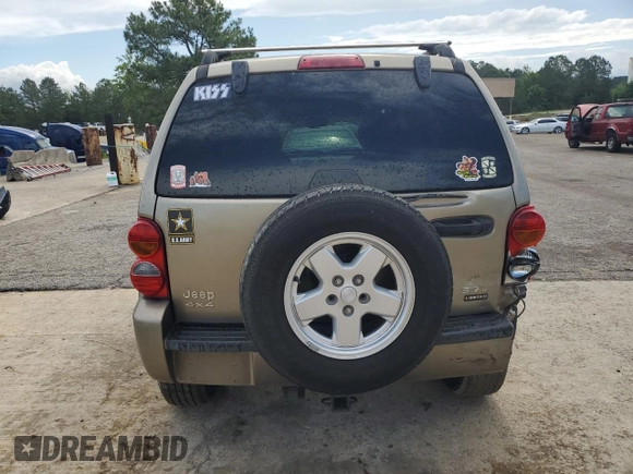 2004 Jeep Liberty Limited z VIN 1J4GL58K64W298687, wystawiony jako Copart lot #56677595 z przebiegiem 180 825 mil mil oraz Szkoda całkowita • Salvage title. Historia ofert i sprzedaży dostępna na DreamBid. Obrazek 6.