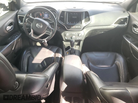 2021 Jeep Cherokee Latitude Lux with VIN 1C4PJLMX3MD125612, listed as a Copart auction lot 49050555 with 136,183 mi miles and Salvage title. Bid and sale history available at DreamBid. Image 8.
