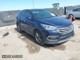 2017 Hyundai Santa Fe Sport 2.4L with VIN 5XYZT3LBXHG491583, listed as a IAAI auction lot 41687859 with 77,279 mi miles. Bid and sale history available at carsss.com. Image 1.
