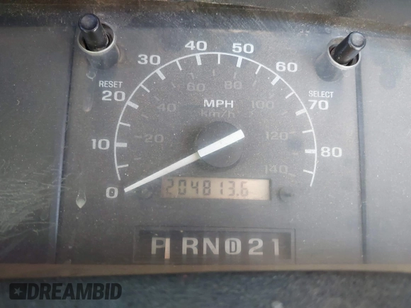 1996 Ford F-250 with VIN 2FTHF25H1TCA71880, listed as a IAAI auction lot 41343169 with 204,813 mi miles. Bid and sale history available at carsss.com. Image 7.