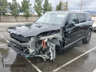 2025 Rivian R1S Adventure with VIN 7PDSGBBA2SN047518, listed as a Copart auction lot 47992215 with 3,836 mi miles and Salvage Title. Bid and sale history available at carsss.com. Image 1.