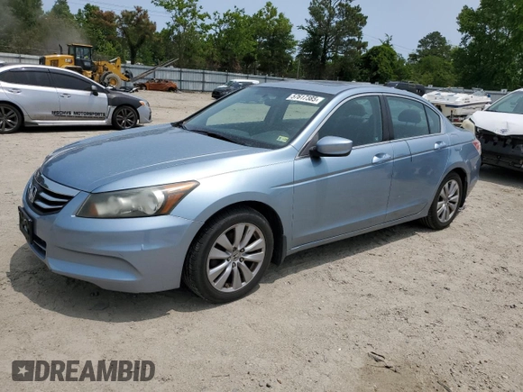 2012 Honda Accord EX z VIN 1HGCP2F75CA015134, wystawiony jako Copart lot #57617385 z przebiegiem 191 924 mil mil oraz Czysty tytuł • Clean title. Historia ofert i sprzedaży dostępna na DreamBid. Obrazek 1.