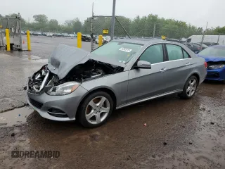2014 Mercedes-Benz E 350 Luxury with VIN WDDHF8JB1EB014135, listed as a Copart auction lot 56395215 with Not provided miles and Salvage title. Bid and sale history available at DreamBid. Image 1.