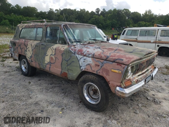 1978 Jeep Grand Wagoneer with VIN J8A16NN094393, listed as a Copart auction lot 65033325 with 370,462 mi miles and Clean title. Bid and sale history available at DreamBid. Image 4.