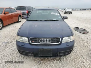 2001 Audi S4 z VIN WAURD68D91A037286, wystawiony jako Copart lot #50550665 z przebiegiem 81 765 mil mil oraz Tytuł czysty. Historia ofert i sprzedaży dostępna na DreamBid. Obrazek 5.